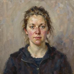 portrait of a finnish woman ( 3 5 ) from finland in 2 0 2 1, an oil painting by ross tran and thomas kincade