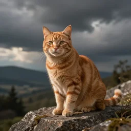 ginger cat, VFX