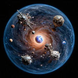 james webb image of an advanced alien civilization
