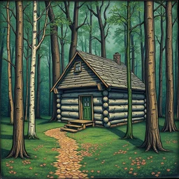 [ a log cabin in the forest ] [ van gogh ] [ escher ]