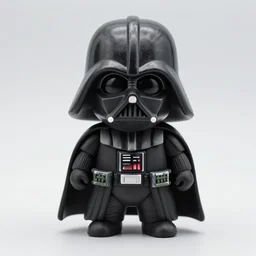 cute Darth Vader made of FIMO