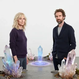 magical crystals that can be used to create portals to other places by cindy sherman and cassius marcellus coolidge