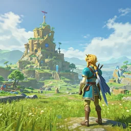 realistic photography from hyrule, 8 k photography, hdr