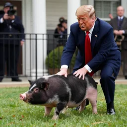 trump _ getting _ a _ piggy _ - _ back _ ride _ from _ ronald _ reagan _ - n _ 4