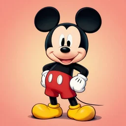strong Mickey mouse
