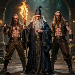 an old wizard joins fight club