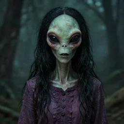 my mother as an alien, creepy photo - n 8