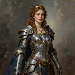 full portrait of a beautiful female warrior, Mystical Valkyrie, Regal, Realistic, Refined, Detailed Digital Art, Oil Painting, William-Adolphe Bouguereau, Art Frahm, Steampunk, Walt Disney (1937), WLOP, Rossdraws, frank frazetta, Marc Simonetti, tranding on artstation, Highly Detailed, Cinematic Lighting, Unreal Engine, octane render, vray, 4k, super wide angle