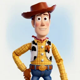 henry caville as woody in toy story, portrait, illustration, highly detailed
