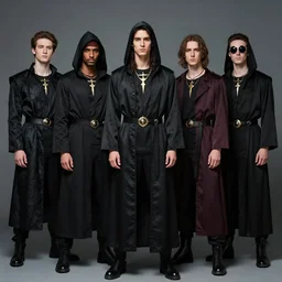 the clothes that the members of the illuminati wear