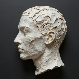 consciousness emerging in a large language model artificial intelligence. papier - mache