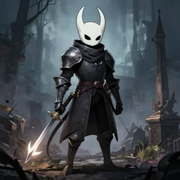 the knight from hollow knight