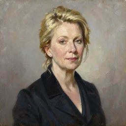 helen mirren age 3 0 as modern sherlock holmes. 1 8 0 0 s painting. oil on canvas.