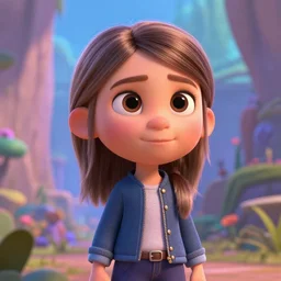 greta thunberg as a cute pixar character, vivid colors, high details, cinematic, 8k resolution, beautiful detailed, photorealistic, digital painting, artstation, concept art, smooth, sharp focus, illustration, fantasy background, artstation trending, octane render, unreal engine