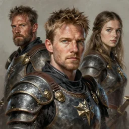 warrior, angus macfadyen, art by artgerm and greg rutkowski and magali villeneuve, d & d, fantasy, portrait, highly detailed, digital painting, trending on artstation, concept art, sharp focus, illustration