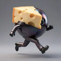 anthropomorphic cheese head in iridescent darkyiron mr bean tripping balls, intricate, elegant, highly detailed face, wide angle, digital painting, artstation, concept art, sharp focus, illustration, art by artgerm, bob eggleton, stephen hickman, richard corben, wayne barlowe, greg rutkowski, alphonse mucha, 8 k