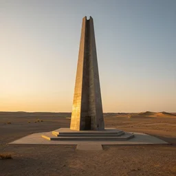 abandoned soviet mig - 2 1 monument in a central asia desert, high quality, award winning photography, golden hour