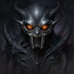evil dark spaceship mf doom reptile eyes, cosmic horror, intricate, elegant, highly detailed, centered, digital painting, artstation, concept art, smooth, sharp focus, illustration, artgerm, tomasz alen kopera, peter mohrbacher, donato giancola, joseph christian leyendecker, wlop, frank frazetta