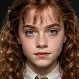 portrait of hermione granger, hyper realistic face, beautiful eyes, fantasy art, in the style of greg rutkowski, intricate, hyper detailed, smooth