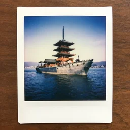 japan sinks, polaroid