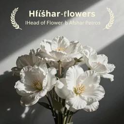 head of flowers by Afshar Petros