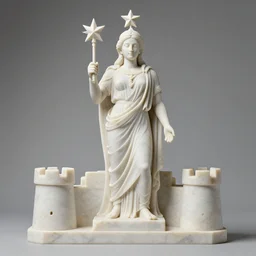 Statue of the god of stars and fortresses made in solid marble | Michael Hussar |