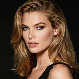 portrait photo of a gorgeous young Candice Swanepoel as Bond Girl in James Bond movie, with intricate detailed in the style of stefan kostic realistic sharp, getty images, makeup by Pat McGrah
