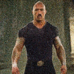 film still of Dwayne Johnson as Doctor Evil from Austin Powers