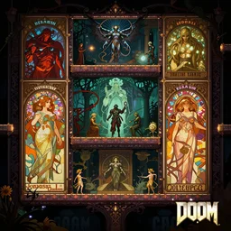 doom reaver bionic pathway, platformer level, intricate artwork by josan gonzalez, artgerm, edmund leighton, greg rutkowski, alphonse mucha, zdizslaw beksinski, very coherent artwork, cinematic, melancholic, vibrant backlit, octane render, unreal engine, 8 k, high contrast