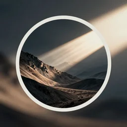 cool abstract elegant professional profile picture
