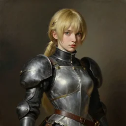 hiperrealistic portrait of Jeanne D'Arc (Fate/Grand Order), realistic painting, classical painting, high definition, digital art, matte painting, very detailed, realistic