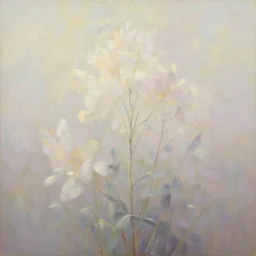 a beautiful plant, aesthetic, oil painting, pale colors, high detail, 8 k, wide angle, trending on artstation,
