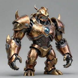 flamboyant iron giant, highly detailed, ultra realistic illustration