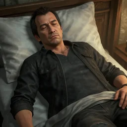 video game still of larry david in the video game sleeping dogs,