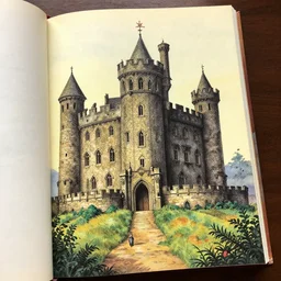 castle gormenghast by mervyn peake,