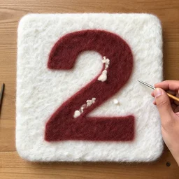 a needle felted heavy from tf 2, needle felting art.