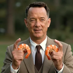 tom hanks as forrest gump has shrimp hands, photorealistic, cgsociety, artstation