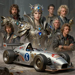 beautiful gemini fantasy character portrait, ultra realistic, wide angle, intricate details, speed racer artifacts, highly detailed by peter mohrbacher, hajime sorayama, wayne barlowe, boris vallejo, aaron horkey, gaston bussiere, craig mullins