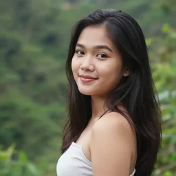breathtakingly beautiful filipina girl,