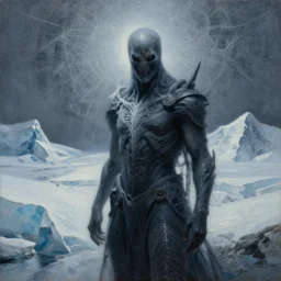 menacing absence peace gazer Antarctica glacial cult incomprehensible topology ambience, realistic fantasy, oil painting, extremely high detail, photorealistic, cinematic lighting, oil painting, intricate line drawings, 4k resolution