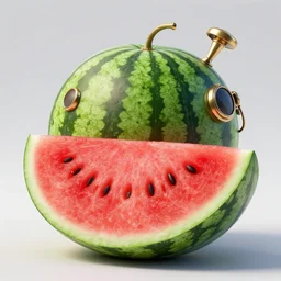 steampunk watermelon,