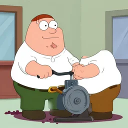 Peter Griffin cranking 90s