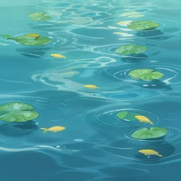 pattern of water by ghibli, summer vibes