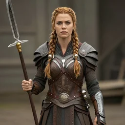 Stephanie seymor as an amazonian warrior