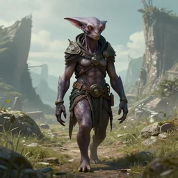 highly detailed portrait photo of a nerubian wandering through a scenic dystopian environment, hyperrealistic illustration by william didier - pouget