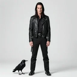 highly detailed full body portrait nick cave as sandman from dc comics, the crow, clive barker, unreal engine, global ilumination, radial light, sharp focus, vivid color scheme, ink splash fantasy art by cristian sauret, greg rutkowski, lee bermejo, rhads, ferdinand knab, makoto shinkai and lois van baarle, ilya kuvshinov,