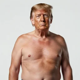 shirtless donald trump instagram photo shoot