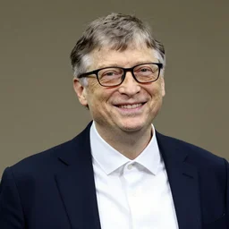 bill gates smiling troll face