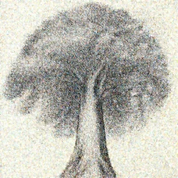 a hyper-detailed pencil drawing of a large tree that towers over the heavens, by kentaro miura, stunning masterpiece