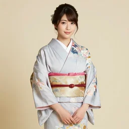 Japanese Simone Norman wearing kimono, realistic, photo studio, HDR, 8k, trending on artstation